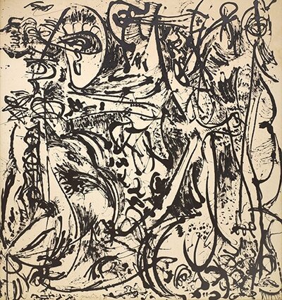 In Echo - Number 25 Jackson Pollock